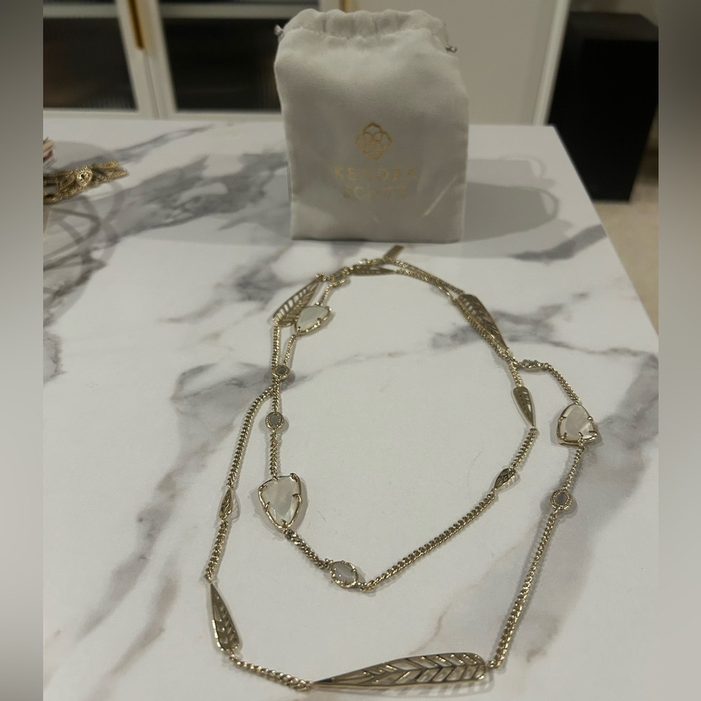 Kendra Scott Gold Necklace